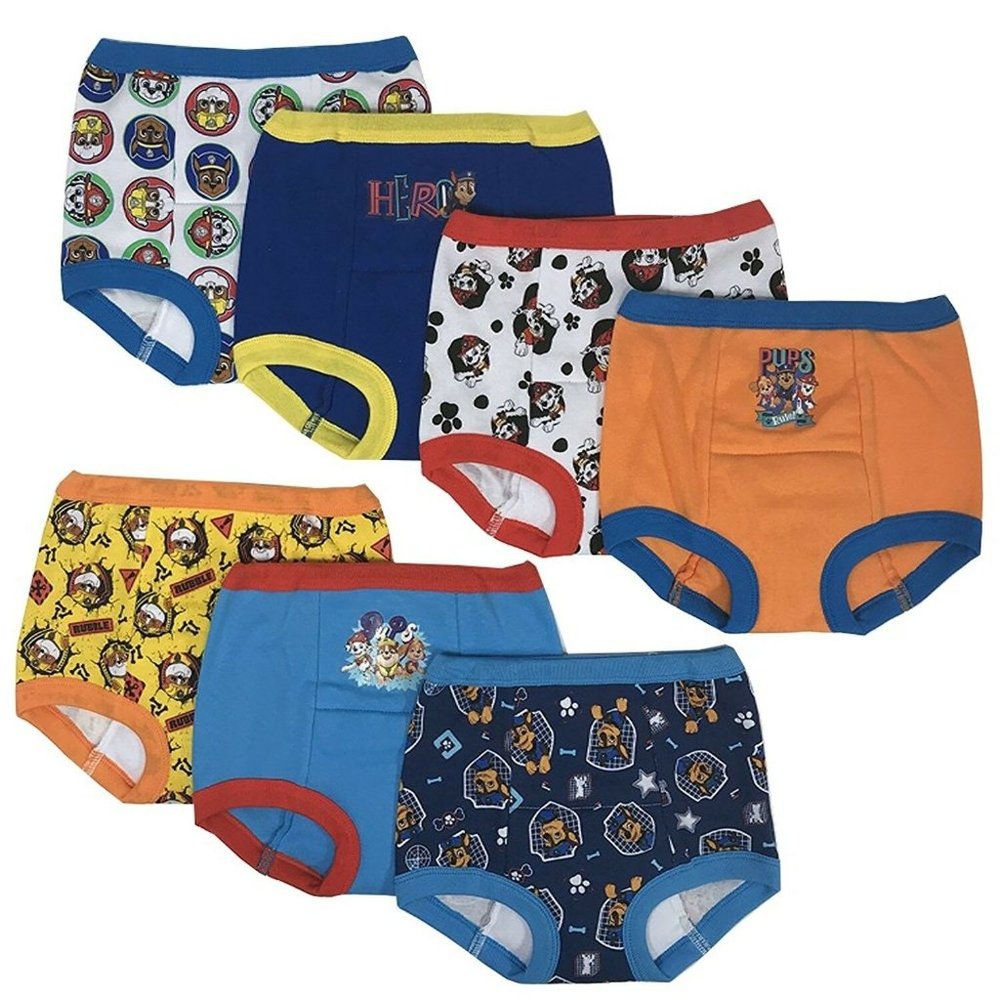 PAW PATROL Boys Potty Pants Underwear 7pack 3T